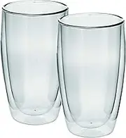 Café Double Wall Borosilicate Glass, Set of 2, 400 ml