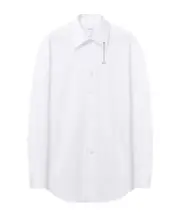 Alexander McQueen Cross-Bar Chain Shirt SHIRTS INCH15.5 optical white
