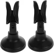 Jindizi 2pcs Microphone Stand Mic Stands Metal Microphone Rack Mic Holder for Desk Microphone Stand Stand Round Base Mic Stand Desk Mic Table Podcast Mic Stand