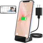 LIZVIE Hidden Camera iOS Phone Charger, 1080P HD Spy Camera/Remote Control/SD Storage/Loop 24/7 Indoor Security Nanny Cam Hidden Camera for Home.