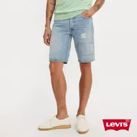 在飛比找momo購物網優惠-【LEVIS 官方旗艦】男款 405低腰膝上彈性牛仔短褲 人