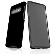 For Samsung Galaxy S10 Case, Armour Tough Protective Cover, Black