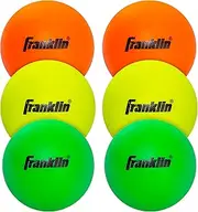 Franklin Sports Lacrosse Balls - Soft Rubber Lacrosse Balls for Kids - Perfect for Beginners & First Time Players - Softer & Smaller Construction Than Regulation Balls - Bright Colors