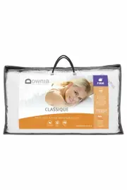 Downia CLASSIQUE white duck down & feather pillow (FIRM)