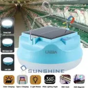 Lampara Solar Linterna Recargable USB LED Portatil Magnetic 3 Modos Exteriores