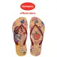 【havaianas 哈瓦仕】拖鞋 童鞋 迪士尼 白雪公主 蘋果 Kids Slim Princess 黃 4123328-5559K(哈瓦士)