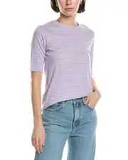 Vince Essential Elbow Sleeve T-Shirt