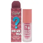 Do We Dewy Liquid Blush - Strawberry Sunset by Rude Cosmetics for Women - 0.15 oz Blush