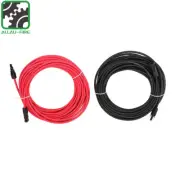 2/5/10/20M 4/6mm² Black+Red Solar Panel Extension Cable Wire+M4 Connector AU