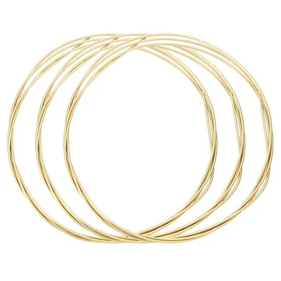 3 Pcs 13 Gauge Soft Brass Wire, 8 Feet Bare Pure Brass Solid Wire for DIY