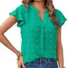 Casual Outings Casual Chiffon Shirt Chiffon Fabric Comfortable Fitting