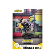 Beast Kingdom D Stage Minons The Rise Of Gru Rocket Bike Model