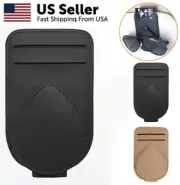 Car Sun Mirror Magnetic Sun Frame Adjustable Truck SUV Ticket Card Holder Tool