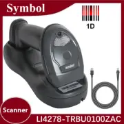 Symbol LI4278-TRBU0100ZAC Wireless Barcode Scanner Bluetooth 1D Bar Code Scanner