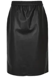 Wolford Faux Leather Midi Skirt - Black - M (UK12 / M) M (UK12 / M)