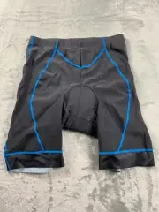 Wheelup Cycling Shorts Men's 2XL Black Chamois Padded Elastic Waist Activewear