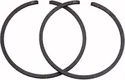 HUVNEXA 2pcs Lot 40mm X 1.2mm Piston Ring, for Brush Cutter FS400 MS210 ST021 MS230 ST023 MS201 MS201T MS211 Chainsaw Cylinder Rebuild Car Piston Ring Set