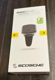 Scosche MagicMount Elite Vent Mount for Mobile Phones - Space Gray