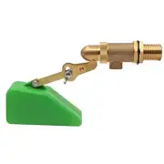 MACGOAL 1/2 Inch Brass Valve with Plastic Float Water Float Valve with Adjust...