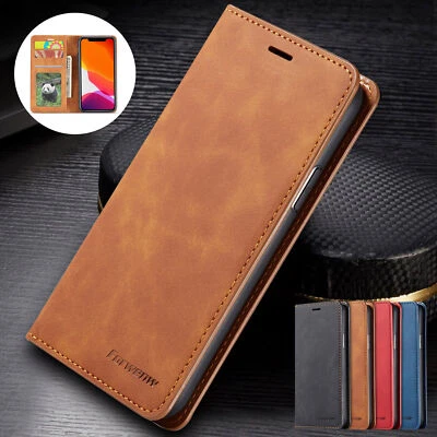 Flip Leather Wallet Phone Case For iPhone 15 14 13 12 11 Pro Max X XS XR 8 7+ SE