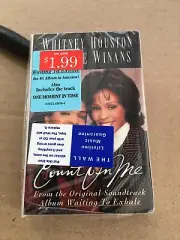 WHITNEY HOUSTON CECE WINANS YOU CAN COUNT ON FACTORY SEALED CASSETTE SINGLE C89