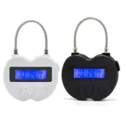 Nice Portable Smart Time Lock Padlock 1 PCS 30 Grams ABS Multifunctional