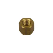 25 pcs Redback Brass Nuts Thread 3/8" UNF Hex 14.3mm Length 11.5mm for Jaguar