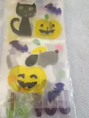 Halloween Window Clings 4 Sheets