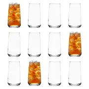 12x LAV Lal Highball Glasses Hi Ball Water Gin Juice Cocktail Tumblers Set 480ml
