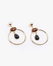 Multi Colour Antique Western Detail Earrings