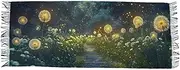 [AIXIWAWA] Women's Pashminas Scarf Beautiful Night Print, Shawls Wrap Lightwight with Tassel for Evening Dress Dinner Party, Multicolor