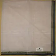 PIERRE BALMAIN *Brown Frame Handkerchief 45cm /SINSEMR*22