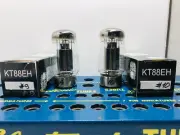 Closely Matched Pair Electro-Harmonix KT88 6550 NOS NIB Tested Tube
