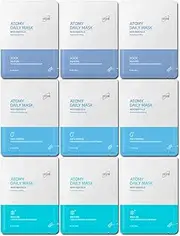 [NEW] Atomy Daily Mask Sheet 3 Type Combo 9 Pack :Mix - 3 of Each
