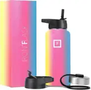 Iron Flask® 32 oz. Wide Mouth Water Bottle - RAINBOW - New Item