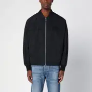 [Alexander McQueen] Lightweight zipped jacket black 15 3/4 US Black