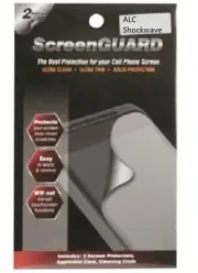 ALC Shockwave ScreenGUARD Screen Protector - 2 Pack - Retail Package