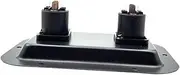 Ronyme Speaker Junction Box Audio Equipment Black Convenient Professional for Stage Speaker Speaker Wiring Back Panel Wire Connector