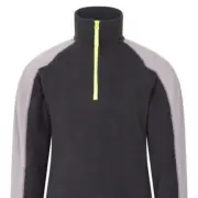 Mountain Warehouse Ashbourne Kids Fleece in Black Size 11/12