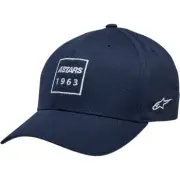 Alpinestars Boxed Hat (Lg-XL, Navy)