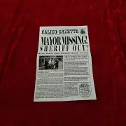 Knott's Berry Farm Calico Gazette Newspaper 2023 Edition