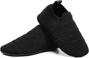 SLEVEL Comfort Toddler Slippers Lightweight Little Kids Indoor Non Slip Grip Around The House Home Shoes for Boys Girls