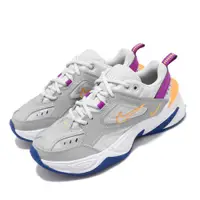 在飛比找PChome24h購物優惠-Nike 休閒鞋 Wmns M2K Tekno 灰 白 橘黃