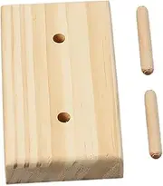 ARTIBETTER Yarn Spool Holder Durable Wooden Thread Organizer for Efficient Space Management Versatile Use Sewing and Crafting Bobbin Storage for Home Use