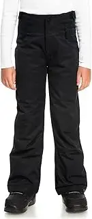 [Roxy] Girls Diversion Snow Pants with DryFlight Technology (8Small, True Black (KVJ0))