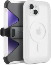 Pelican Voyager Magnetic Case w/ MagSafe + Holster for iPhone 14 Plus - Clear
