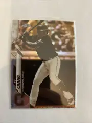 2020 Topps Chrome Yu Chang Sepia Refractor