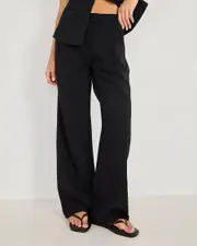 [Ava And Ever] Ava And Ever Women's Ollie Dicaprio Pants in Black Size 4 4 Black