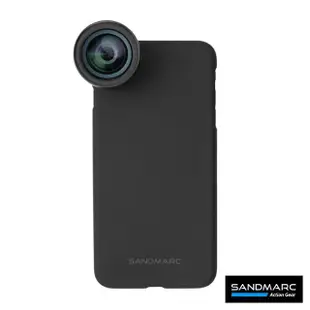 【SANDMARC】《升級版》0.56Ｘ超廣角HD手機鏡頭含夾具及iPhone15 ProMax專用背蓋(手機廣角鏡 iPhone鏡頭)