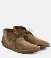 [The Row] The Row Tyler suede ankle boots AU 4 beige